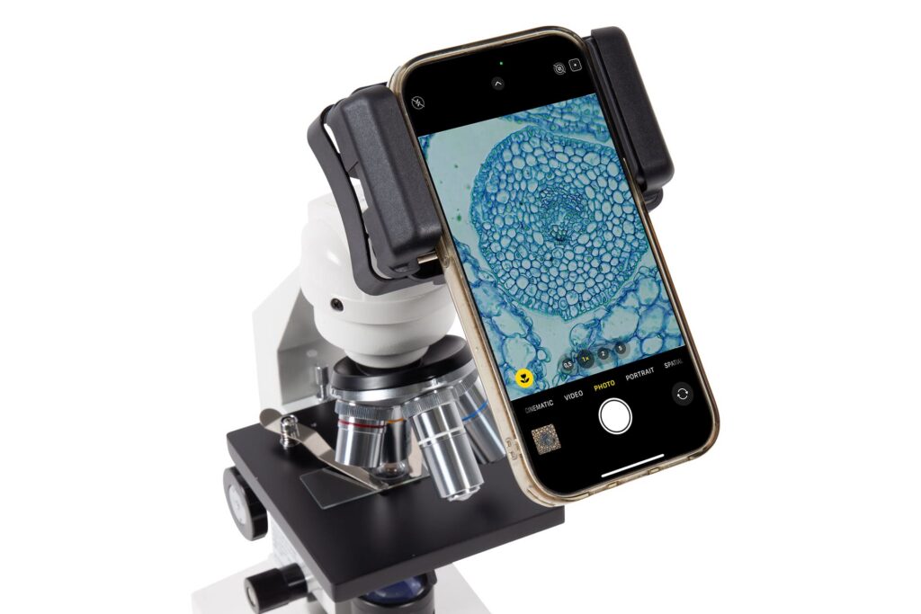 Mikroskop-Smartphone-Adapter-Handy-Fotos-Mikroskopie